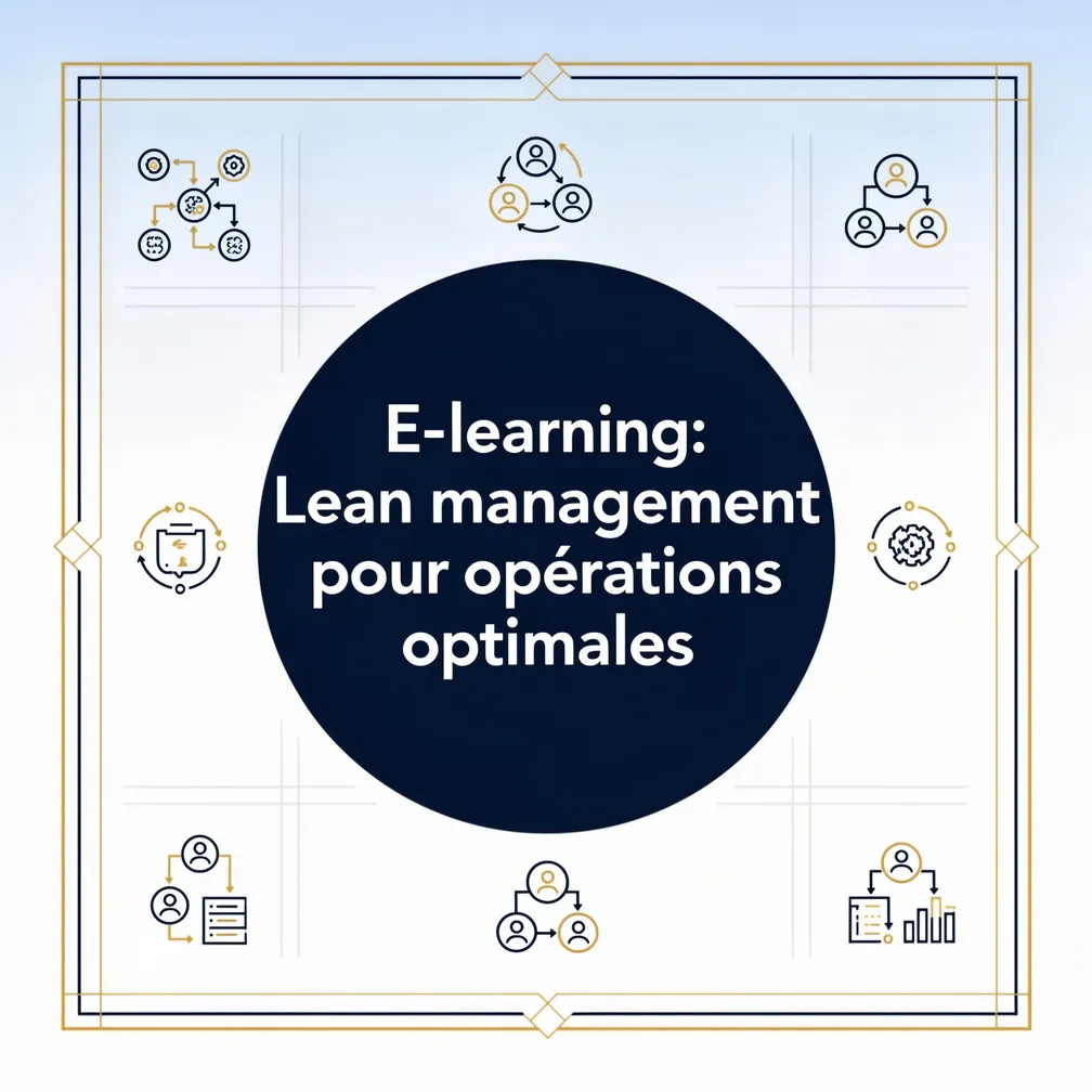 E-learning: Lean management pour opérations optimales