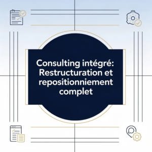 Consulting intégré: Restructuration et repositionnement complet